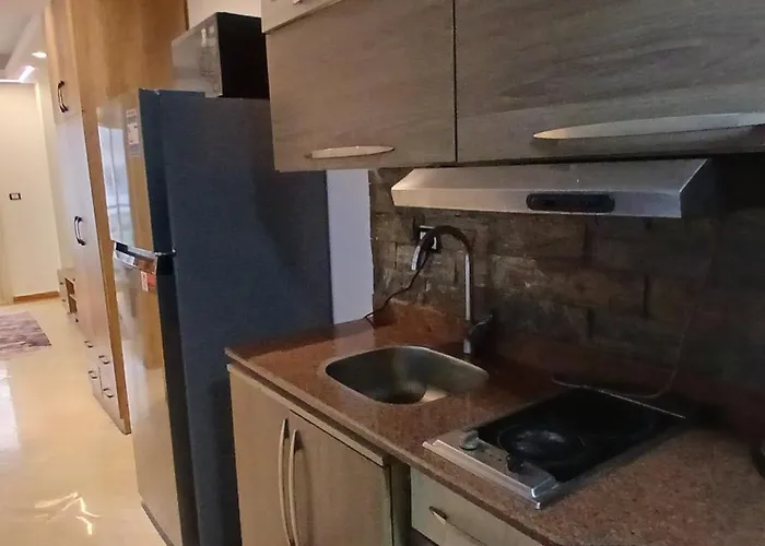 Apartment Furnished & Kitchen Seaview Beachfront Near Airport Hurghada
