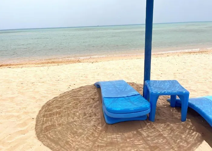 Furnished & Kitchen Seaview Beachfront Near Airport Hurghada